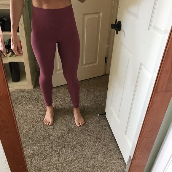 Lululemon Align 78 Pants Dusty Rose Or 